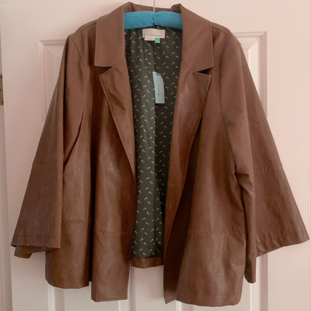 Sz 2x Anthropologie Hayden Embroidered Jacket